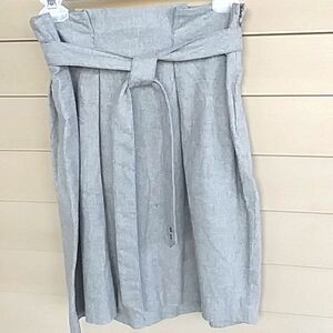 Converse One Star Light Gray with Some Medium Gray Heathering Flannel Skirt